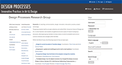 Desktop Screenshot of designprocesses.org