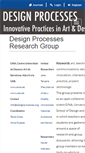 Mobile Screenshot of designprocesses.org